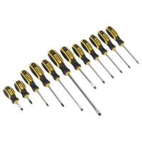 Sealey Soft Grip Screwdriver Set 12pc S0616