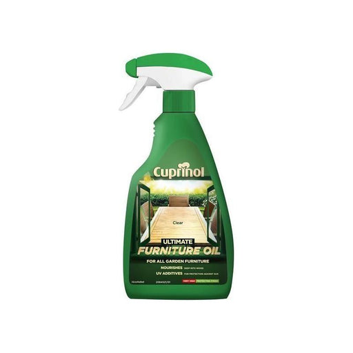 Cuprinol Ultimate Furniture Oil Clear Spray 500ml Cuprinol - Town Tools