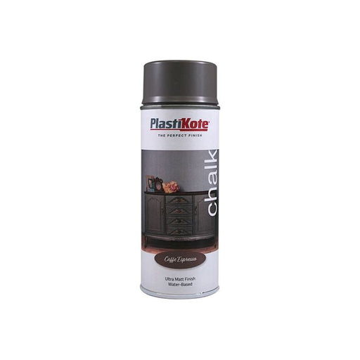 Plastikote Chalk Finish Spray Caffe Espresso 400ml PlastiKote - Town Tools