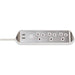 Brennenstuhl estilo Corner Extension Lead 240V 3-Gang 13A White 2m Brennenstuhl - Town Tools