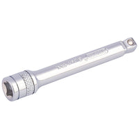 Draper Expert Wobble Extension Bar, 1/4" Sq. Dr., 75mm, Polished Chrome
