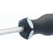 Draper 'Pound Thru' Plain Slot Soft Grip Screwdriver, 6.5 x 100mm 35181 Draper - Town Tools 