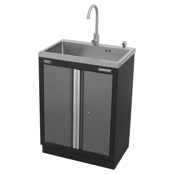 Sealey Modular Sink Unit 680mm APMS67 Sealey - Town Tools 