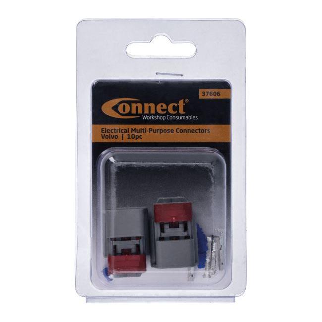 Connect Volvo Electrical Multipurpose 2 Pin female Connector 10pc 37606 Tool Connection - Town Tools 