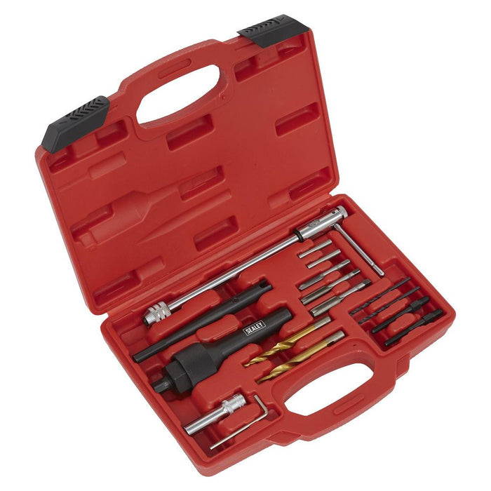 Sealey Damaged Glow Plug Removal Set 8 & 10mm SX0408 Sealey - Town Tools 