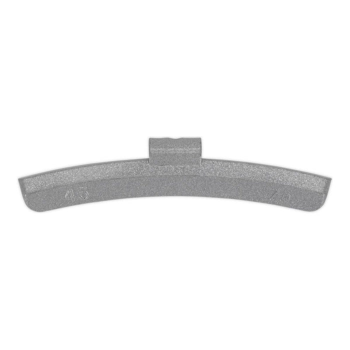 Sealey Wheel Weight 45g Hammer-On Plastic Coated Zinc for Alloy Wheels Pack of 5 Sealey - Town Tools 