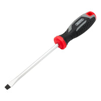 Draper Slotted Soft Grip Screwdriver, SL8 x 150mm