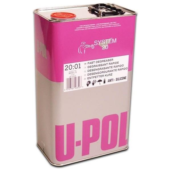 U-Pol Fast Solvent Based Degreaser 5 Litre Tin