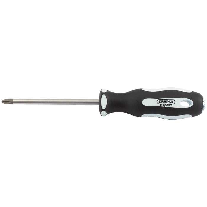 Draper Cross Slot Soft Grip Screwdriver, No.2 x 100mm 34992 Draper - Town Tools 