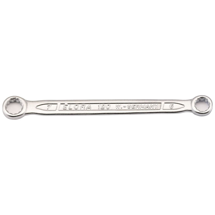 Draper Elora Flat Metric Ring Spanner, 6 x 7mm Draper - Town Tools