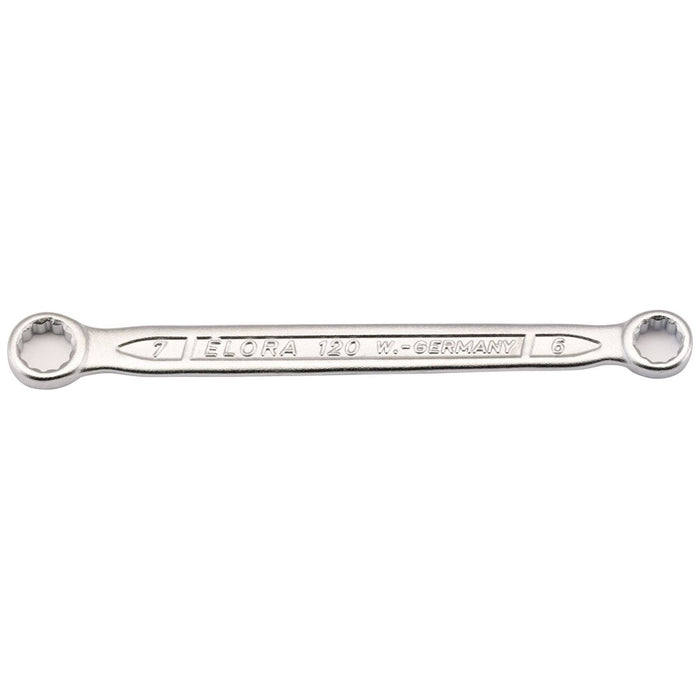 Draper Elora Flat Metric Ring Spanner, 6 x 7mm Draper - Town Tools
