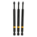 Triton Pozi Screwdriver Impact Bit 3pk PZ2 110mm Triton - Town Tools 