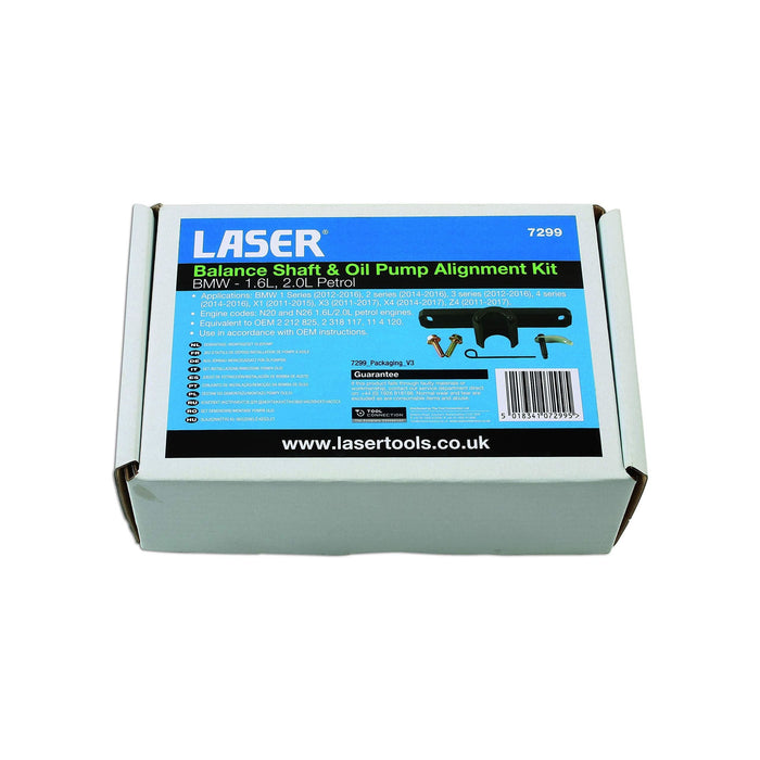 Laser Balance Shaft & Oil Pump Alignment Kit - for BMW N20 7299