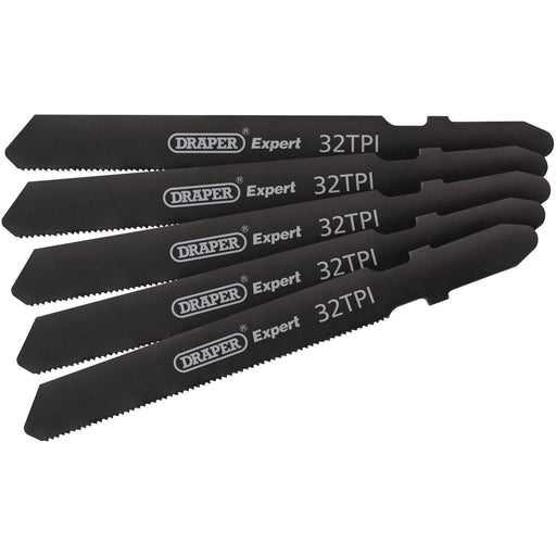 Draper DT118G Jigsaw Blade Set, 92mm, (5 Piece) 81731 Draper - Town Tools 