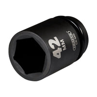 Draper Draper HI-TORQ Deep Impact Socket, 1" Sq. Dr., 42mm