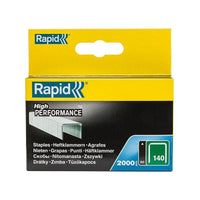 Rapid 140/6 6mm Galvanised Staples (Box 2000)