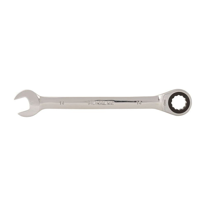 Silverline Fixed Head Ratchet Spanner 14mm Silverline - Town Tools 