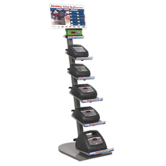 Sealey Charger Display Stand Deal CDS1COMBO Sealey - Town Tools 