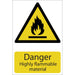 Draper Danger Flammable Material 72352 Draper - Town Tools 