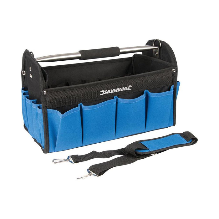 Silverline Tool Bag Open Tote 400 x 200 x 255mm Silverline - Town Tools 