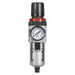 Sealey Air Filter/Regulator with Gauge SA2001/FR Sealey - Town Tools 