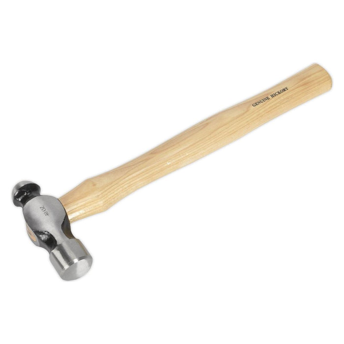 Sealey Ball Pein Hammer 2.5lb Hickory Shaft BPH40 Sealey - Town Tools 