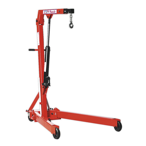 FOLDING ENGINE CRANE 1TONNE LOW PROFILE Sealey - Town Tools 