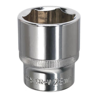 Sealey WallDrive Socket 28mm 1/2"Sq Drive Fully Polished SP1228