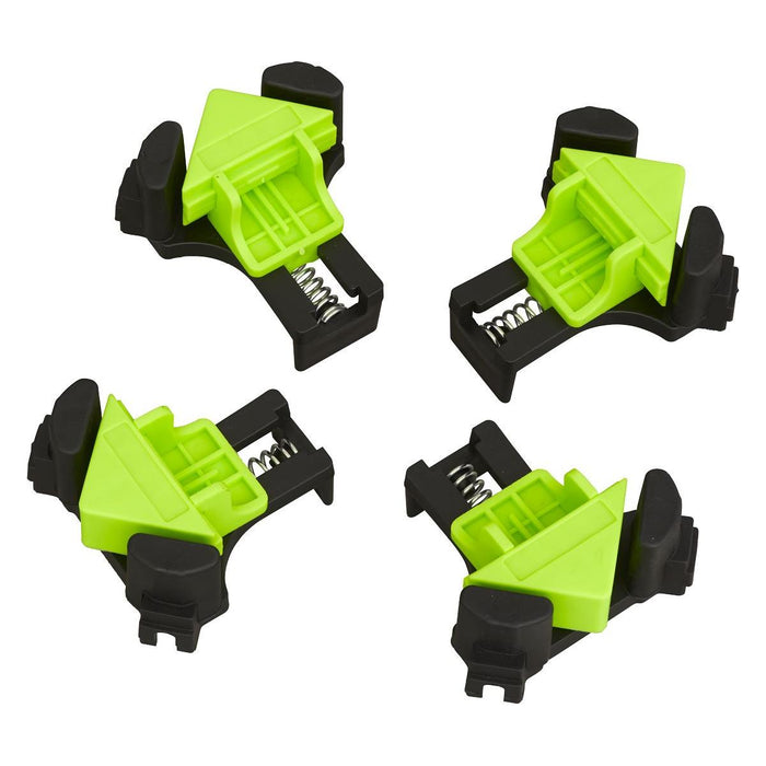 Sealey Mitre Wood Corner Clamp Set 4pc QBC04 Sealey - Town Tools 