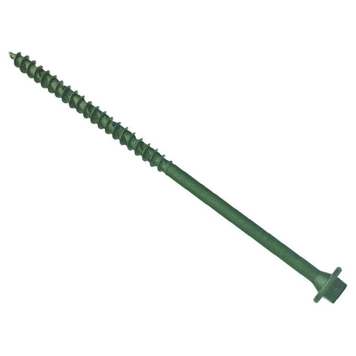 Forgefix Hexagonal/TORX® Compatible Timber T30 Screws Green 7x200mm Tub 50 ForgeFix - Town Tools
