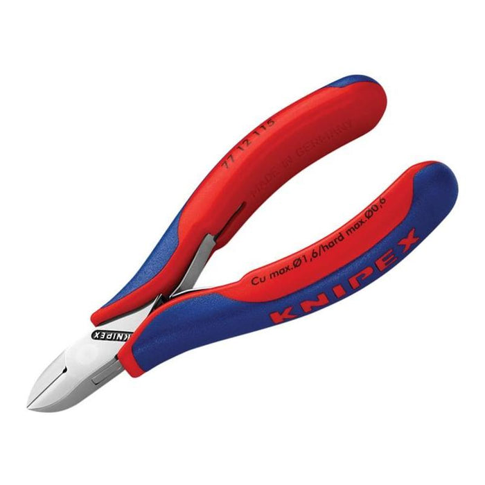 Knipex Electronics Diagonal Cut Pliers - Round Bevelled 115mm Knipex - Town Tools