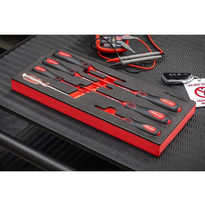 Sealey Premier Premier Screwdriver Set 7pc - VDE Approved TBTE04 Sealey Premier - Town Tools 