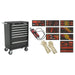 Sealey Insulated Tool Kit with 7 Drawer Rollcab 63pc TBTECOMBO2 Sealey - Town Tools 