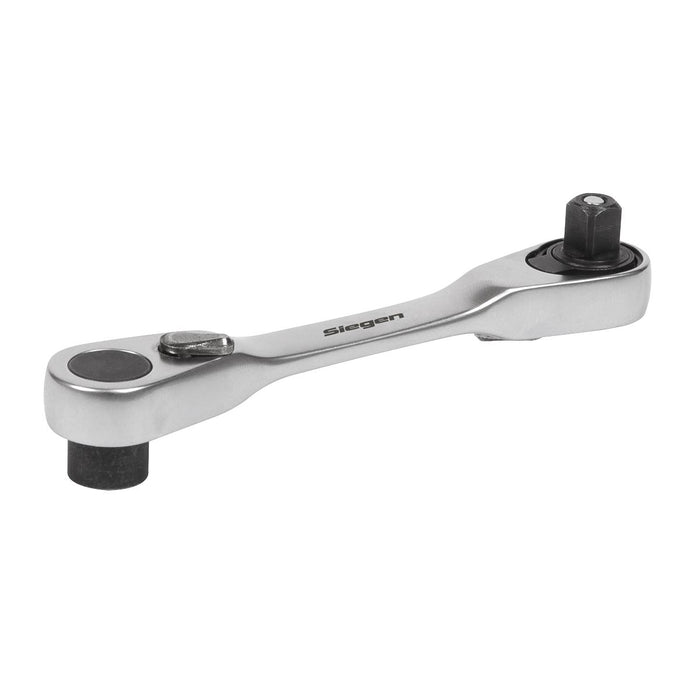 Siegen Siegen Micro Ratchet Bit Driver & Wrench 1/4"Hex x 1/4"Sq Drive S01251 Siegen - Town Tools 