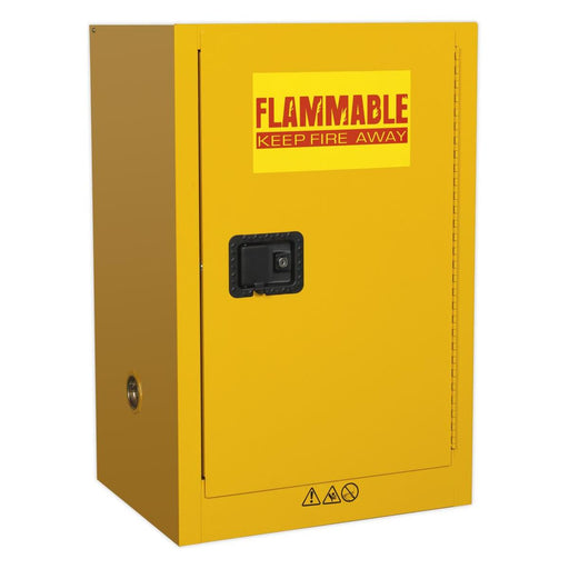 Sealey Flammables Storage Cabinet 585 x 455 x 890mm FSC07 Sealey - Town Tools 