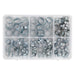 Sealey Zinc Plated O-Clip Double Ear Assortment 140pc AB044DE Sealey - Town Tools 