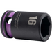 Sealey 1/2"Dr Lock-On Impact Socket 16mm (Violet Coded Ring)