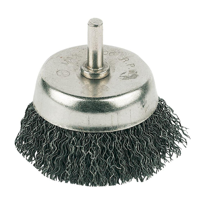 Silverline Rotary Steel Wire Cup Brush 50mm Silverline - Town Tools 