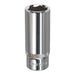 Sealey WallDrive Socket 14mm Deep 1/4"Sq Drive Fully Polished SP1414D Sealey - Town Tools 