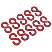 Sealey Plastic Chain S-Hook Pack of 10 RSH10