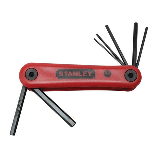 Stanley® Hand Tools Metric Folding Hexagon Key Set,7 Piece STANLEY® Hand Tools - Town Tools