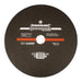 Silverline Heavy Duty Metal Cutting Disc Flat 355 x 3.2 x 25.4mm Silverline - Town Tools 