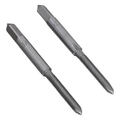 Sealey Tap Set 2pc (Taper & Plug) M3 x 0.5mm TSM3 Sealey - Town Tools 