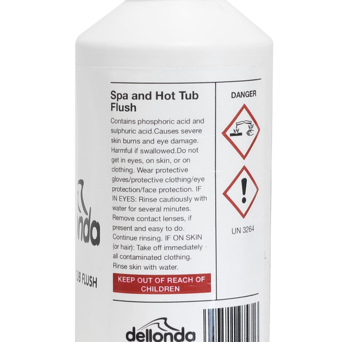 Dellonda Hot Tub/Spa Flush Cleaner 500ml DL60