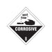 Scan Corrosive 8 - Self Adhesive Vinyl Sign 100 x 100mm Scan - Town Tools