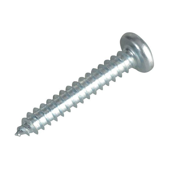 Forgefix Self-Tapping Screw Pozi Compatible Pan Head ZP 1in x 8 ForgePack 25 ForgeFix - Town Tools