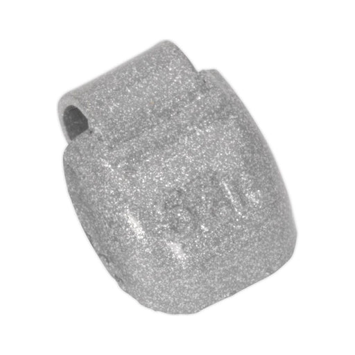 Sealey Wheel Weight 5g Hammer-On Zinc for Steel Wheels Pack of 100 WWSH05 Sealey - Town Tools 