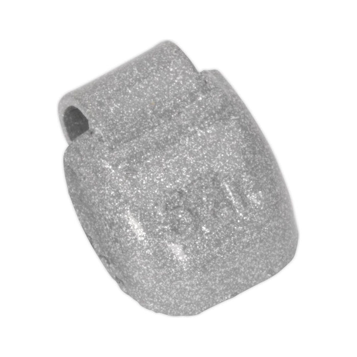 Sealey Wheel Weight 5g Hammer-On Zinc for Steel Wheels Pack of 100 WWSH05 Sealey - Town Tools 