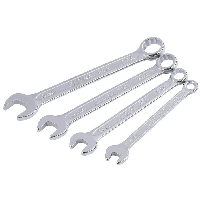 Draper Midget BA Combination Spanner Set (4 Piece) 04197 Draper - Town Tools 