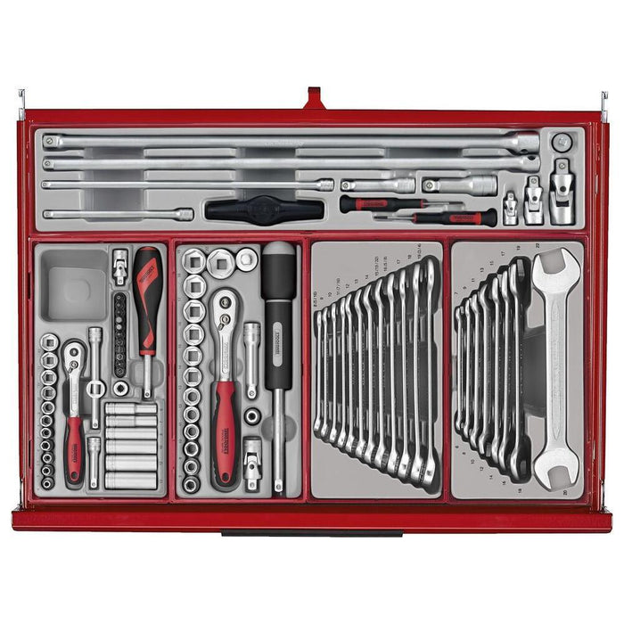 Teng Tools 26" PRO35™ roller cabinet tool kit 516 pieces red Town Tools - Town Tools